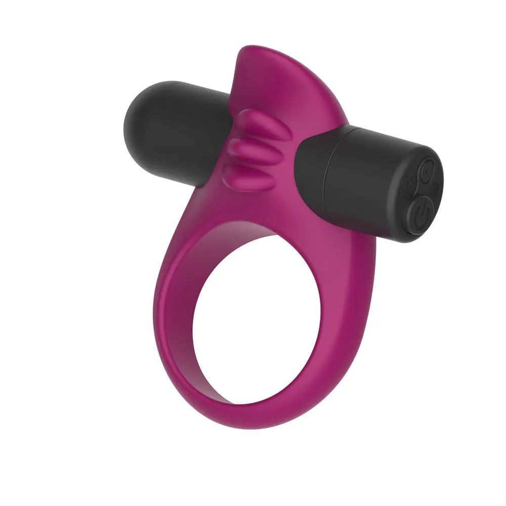 Passion Play Silicone Vibrating Cockring -  USB Rechargeable Vibrating Penis Ring Passion Play Discreet Intimate Essentials.