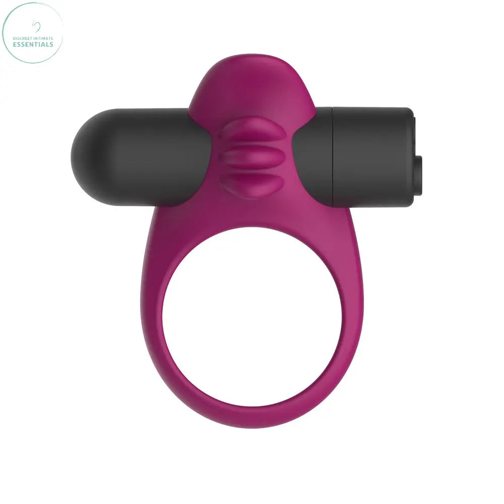 Affordable quality Passion Play Silicone Vibrating Cockring -  USB Rechargeable Vibrating Penis Ring  from Passion Play by Discreet Intimate Essentials with Discreet Delivery 
