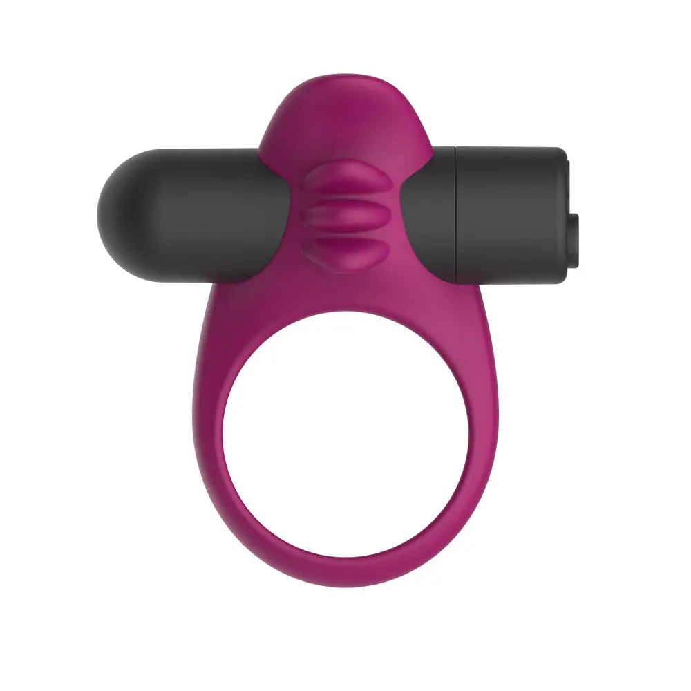Passion Play Silicone Vibrating Cockring -  USB Rechargeable Vibrating Penis Ring Passion Play Discreet Intimate Essentials.