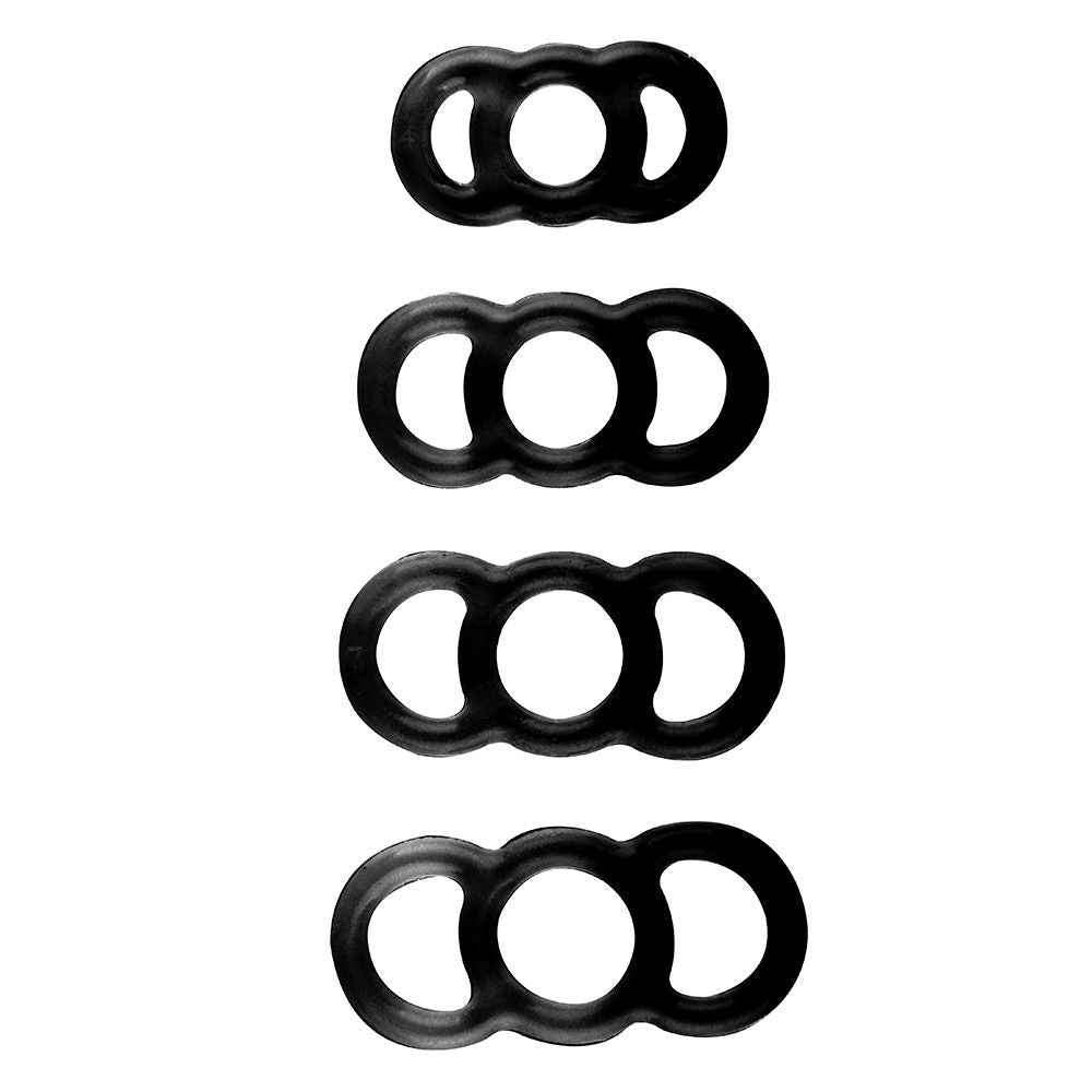 LuvPump ComFit Silicone Rings -  Silicone Rings - Set of 4 Sizes