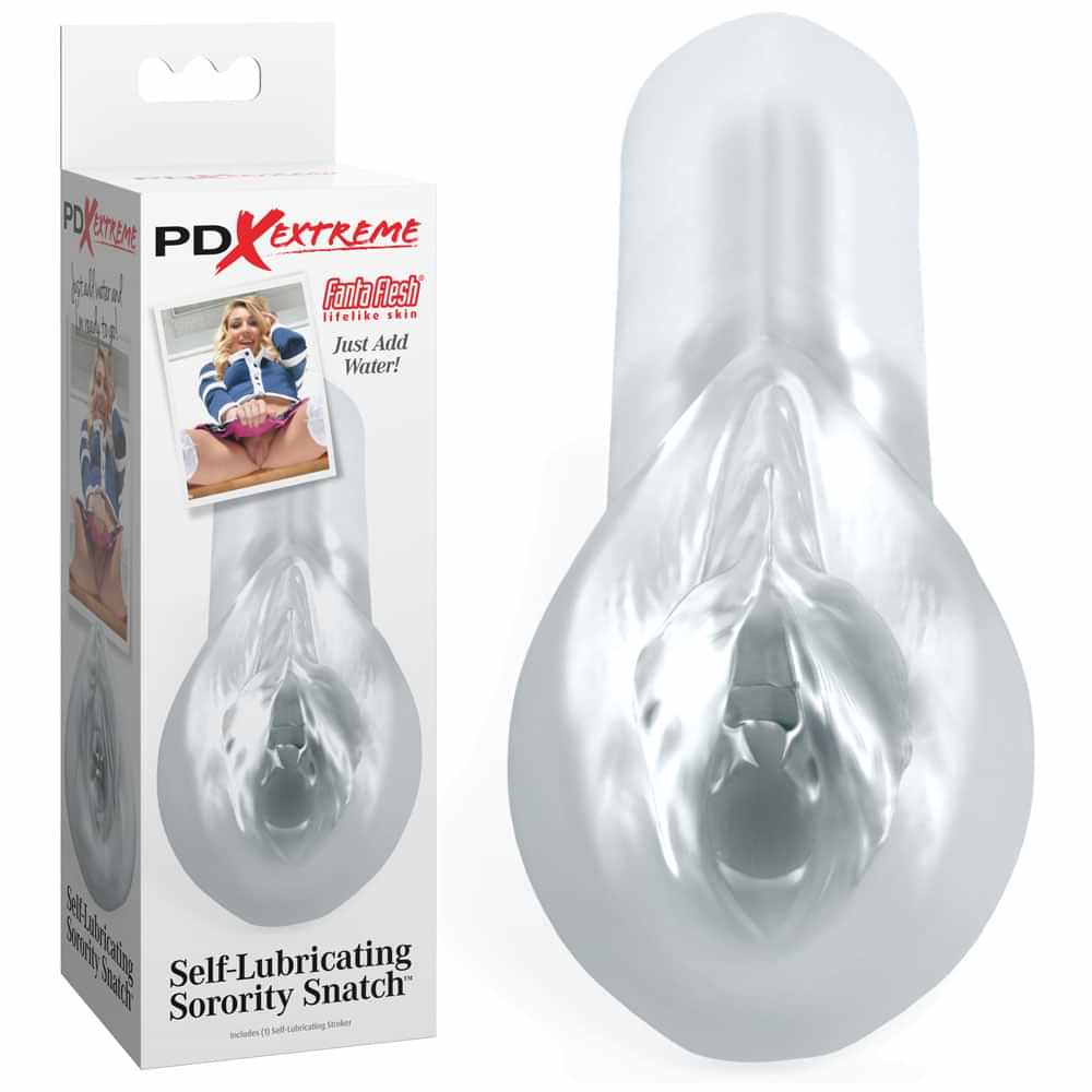 Pipedream Extreme Toyz Self Lubricating Sorority Snatch -  -  Vagina Stroker