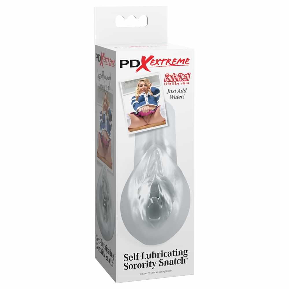 Pipedream Extreme Toyz Self Lubricating Sorority Snatch -  -  Vagina Stroker