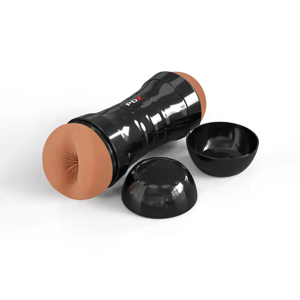 PDX Wet Pussies Super Flip-A-Pussy Over -  -  Dual Ended Stroker (Vagina & Ass) Pipedream Discreet Intimate Essentials.