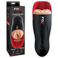 Pipedream Extreme Toys Elite Fuck-O-Matic USB rechargeable sucking masturbator for powerful suction-action and hands-free pleasure.
