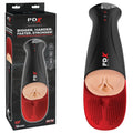 PDX Elite Fap-O-Matic Pro XL - Light - USB Rechargeable Auto Stroker in packaging with soft texture for enhanced pleasure.