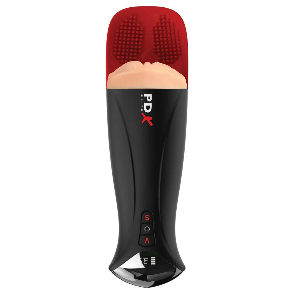 PDX Elite Fap-O-Matic Pro XL - Light -  USB Rechargeable Auto Stroker Pipedream Discreet Intimate Essentials.