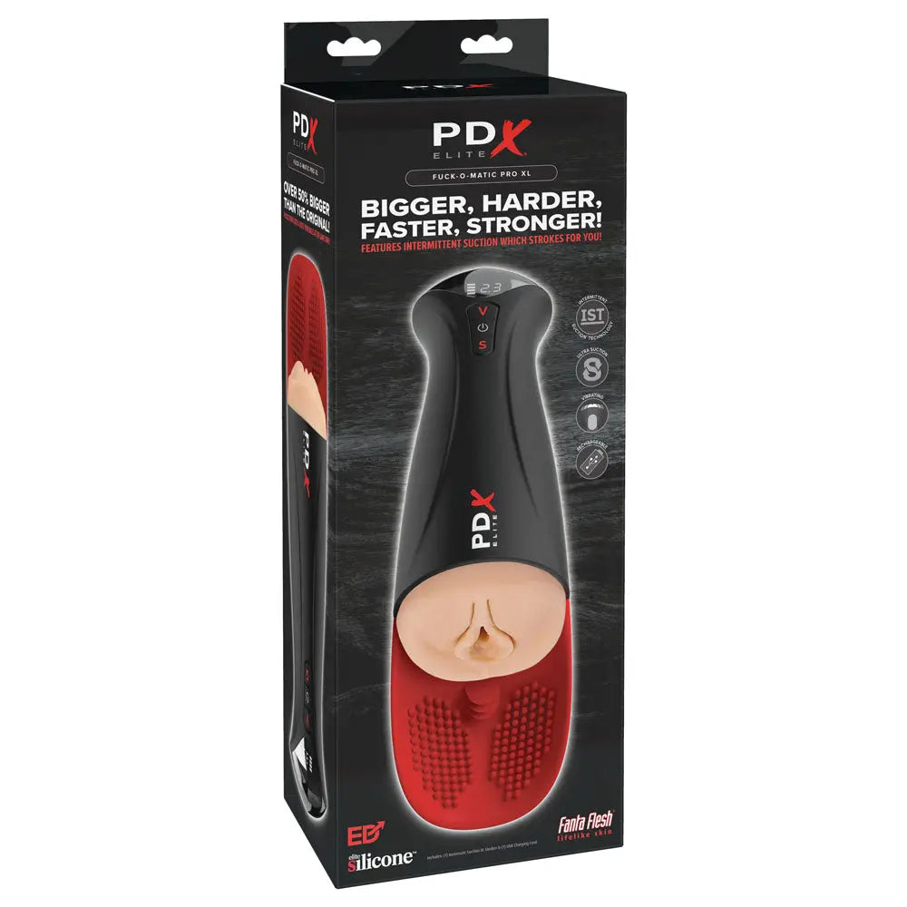 PDX Elite Fap-O-Matic Pro XL - Light -  USB Rechargeable Auto Stroker Pipedream Discreet Intimate Essentials.