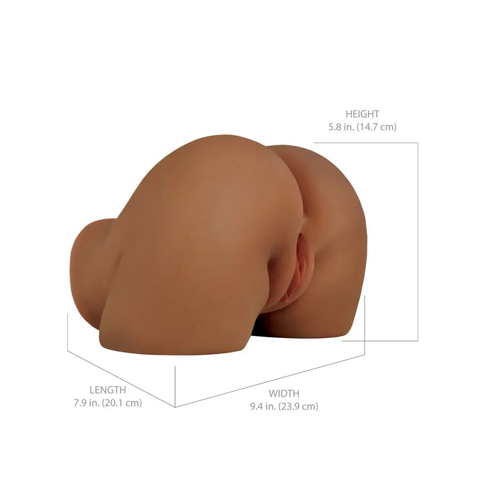 PDX Elite Shake That Ass -  -  USB Rechargeable Vibrating Mega Masturbator Pipedream Discreet Intimate Essentials.