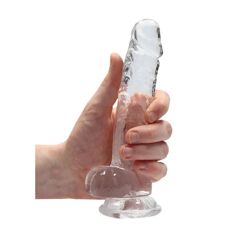 REALROCK 7'' Realistic Dildo With Balls -  17.8 cm Dong Shots Toys Discreet Intimate Essentials.