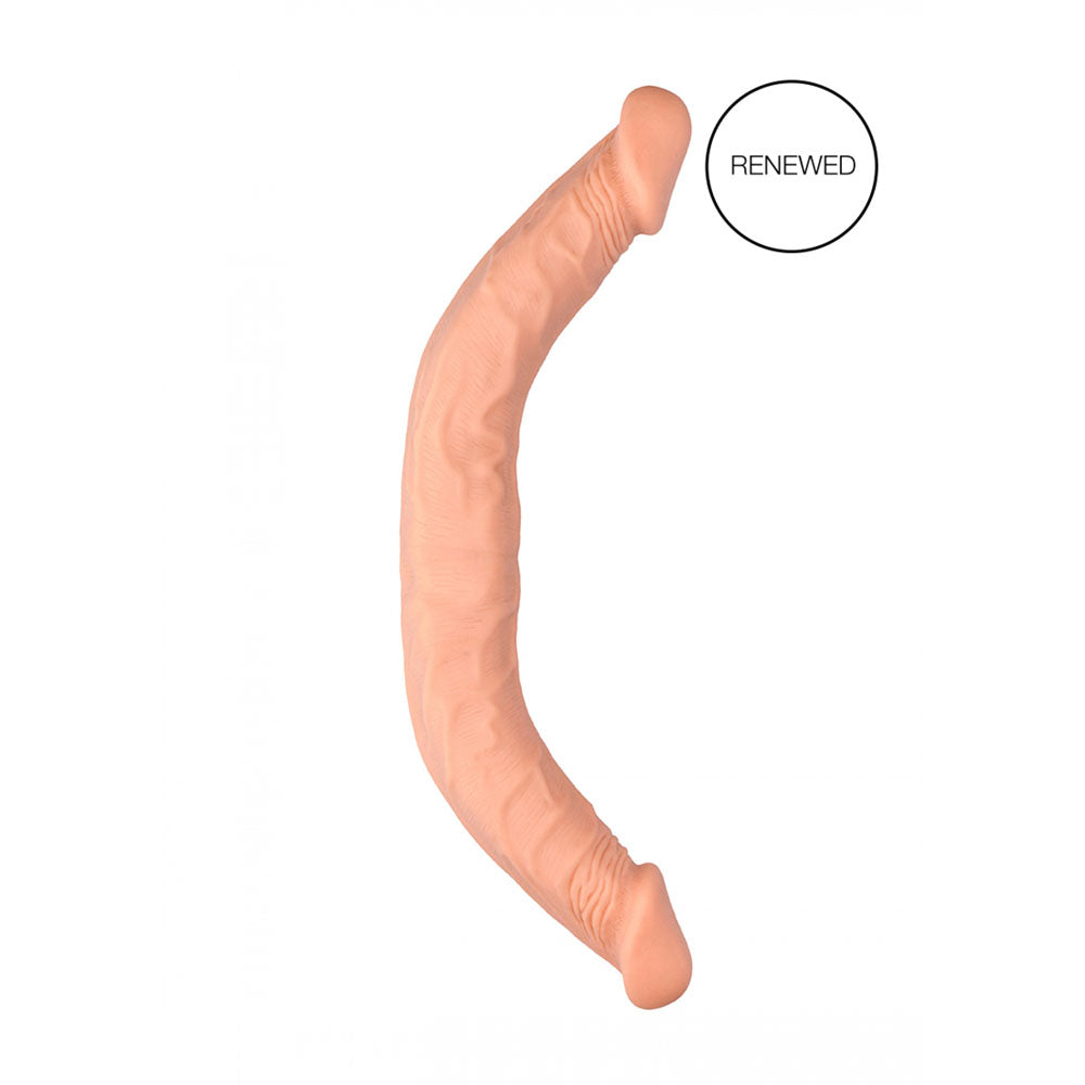 REALROCK 18'' Double Dildo -  46 cm Double Dong featuring lifelike textures and body-safe material.
