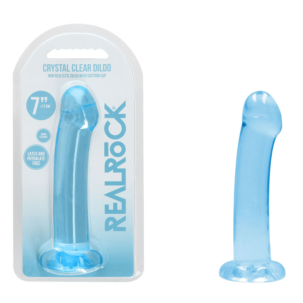REALROCK 不真實感吸盤假陽具 - 17 公分 - - 17 公分 陰莖