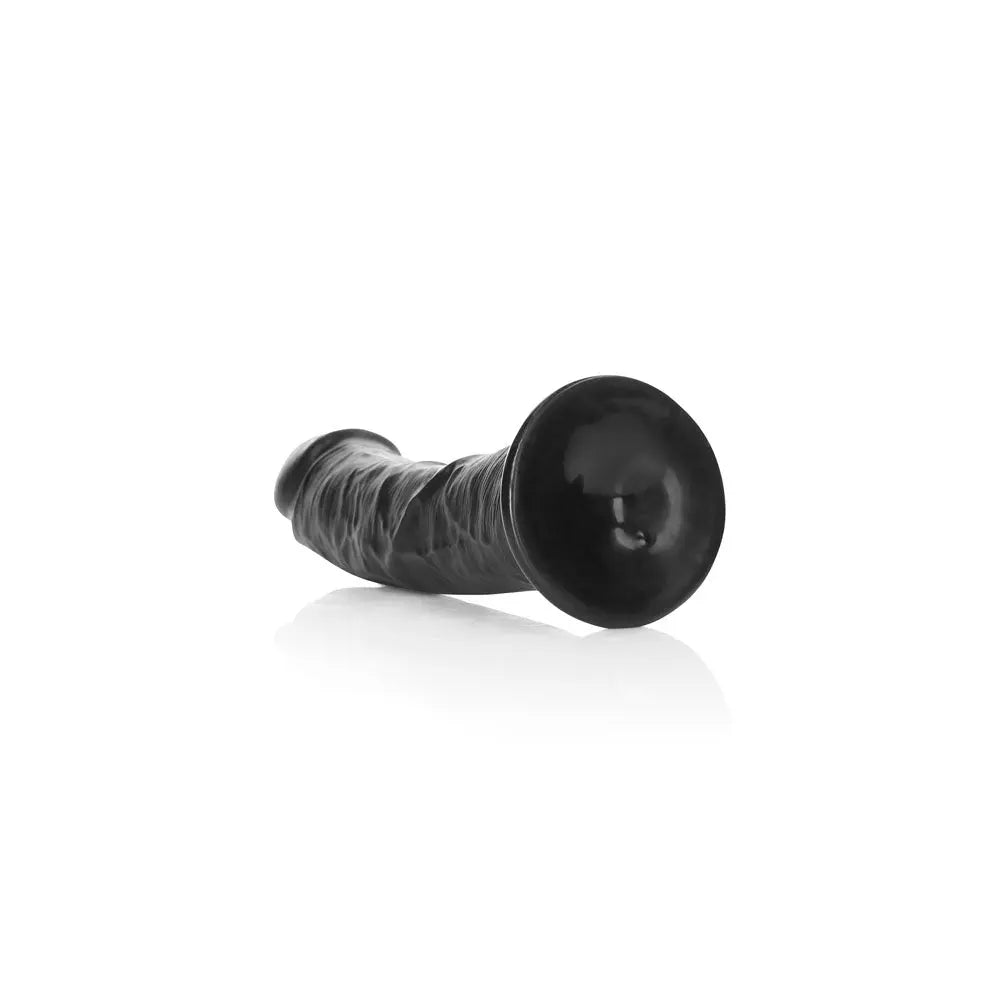REALROCK Realistic Regular Curved Dildo with Suction Cup - 20 cm -  20 cm (8'') Dong Shots Toys Discreet Intimate Essentials.