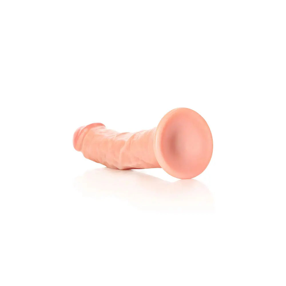 REALROCK Realistic Regular Curved Dildo with Suction Cup - 20 cm -  20 cm (8'') Dong Shots Toys Discreet Intimate Essentials.