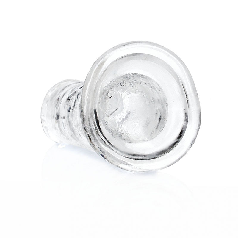 REALROCK 15.5 cm Straight Dildo -  -  15.5 cm (6'') Dong clear dildo for intimate essentials for her, anal and vaginal use.
