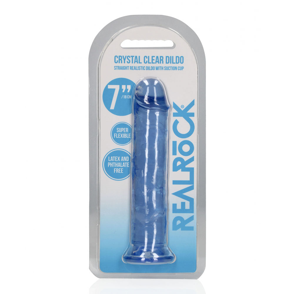 REALROCK 18 cm Straight Dildo -  -  18 cm (7'') Dong