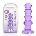 REALROCK 14 cm Curvy Anal Plug -  -  14 cm (4.5'') Butt Plug