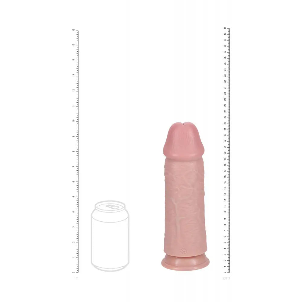 REALROCK 25cm Extra Thick Dildo -  -  25 cm (10'') Extra Thick Dong Shots Toys Discreet Intimate Essentials.