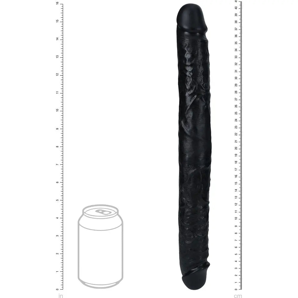 REALROCK 40cm Thick Double Dildo -  -  40 cm (16'') Thick Double Dong Shots Toys Discreet Intimate Essentials.