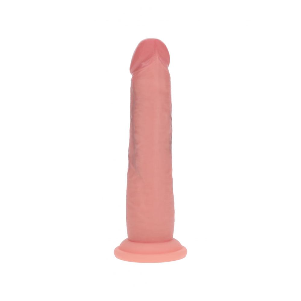 REALROCK Dual Density 7'' Sliding Skin Silicone Dildo -  -  15.2 cm Sliding Skin Dildo