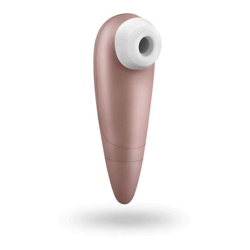 Satisfyer Number 1 -  Touch-Free Clitoral Stimulator, perfect for intimate essentials for her, battery-powered for on-the-go pleasure.
