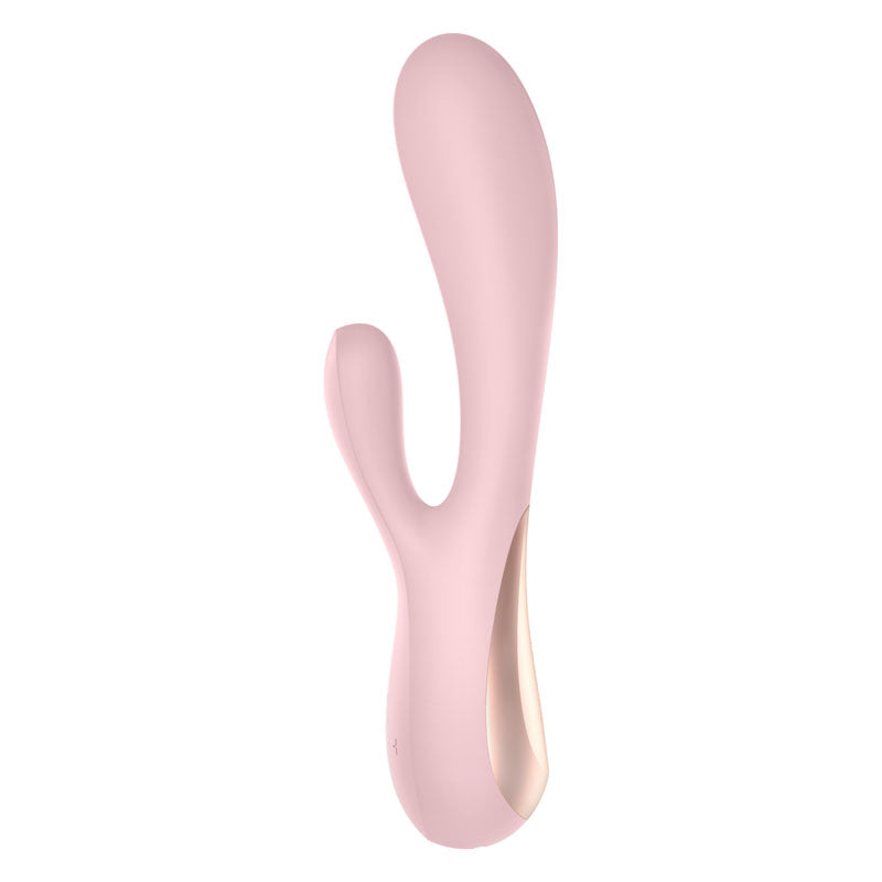 Satisfyer Mono Flex - Mauve App Controlled USB Rechargeable Rabbit Vibrator, perfect for intimate essentials for her.