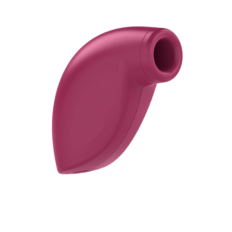 Satisfyer One Night Stand - Touch-Free Disposable Clitoral Stimulator in vibrant pink color.