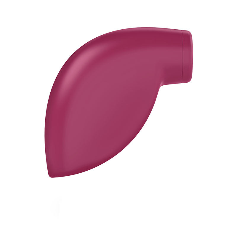 Satisfyer One Night Stand - Touch-Free Disposable Clitoral Stimulator in a vibrant pink color.