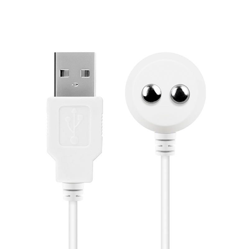 Satisfyer Penguin - Touch-Free USB-Rechargeable Clitoral Stimulator charging cable for easy power-up.