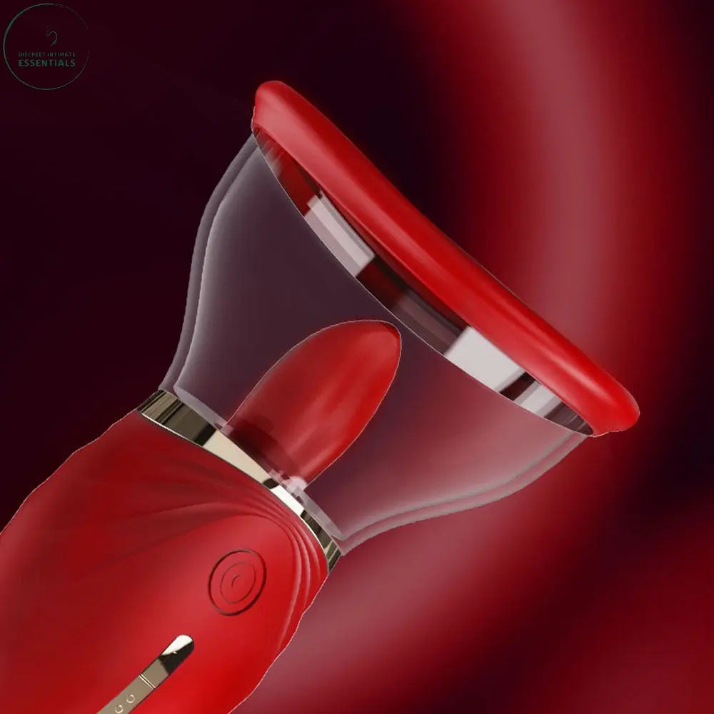 Affordable quality LuvPump Adoramor -  USB Rechargeable Licking & Sucking Ladies Pump  from LuvPump by Discreet Intimate Essentials with Discreet Delivery 