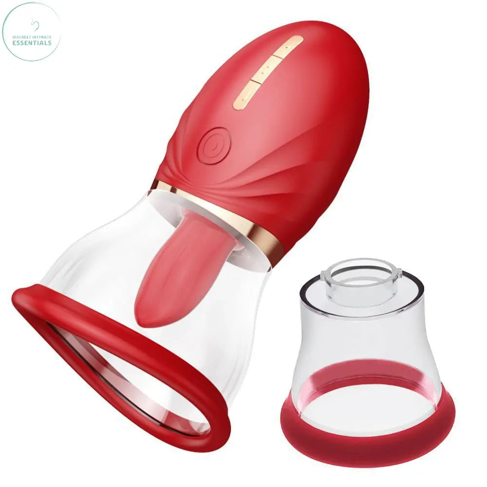 Affordable quality LuvPump Adoramor -  USB Rechargeable Licking & Sucking Ladies Pump  from LuvPump by Discreet Intimate Essentials with Discreet Delivery 