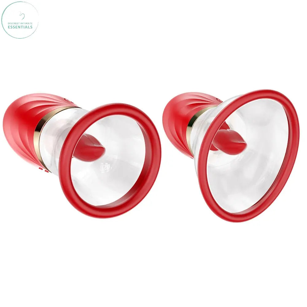 Affordable quality LuvPump Adoramor -  USB Rechargeable Licking & Sucking Ladies Pump  from LuvPump by Discreet Intimate Essentials with Discreet Delivery 