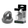 Sport Fucker Universal Cock Ring - Grey Cock & Balls Ring in packaging, a versatile intimate essential for all.