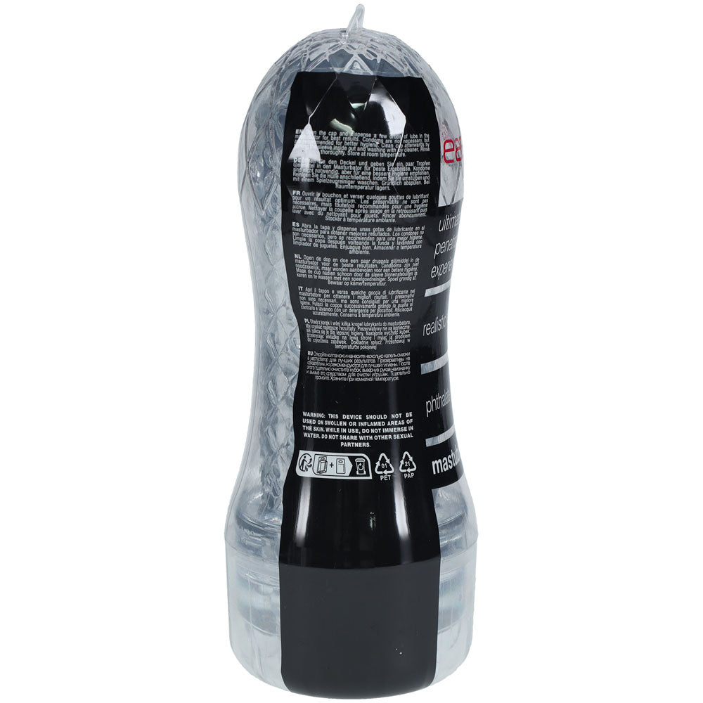 SHOTS Easy Rider -  -  Vagina Stroker - sleek design for enhanced pleasure, waterproof with easy cleaning features.