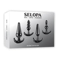 Selopa INTRO TO PLUGS -  Butt Plugs - Set of 4 Selopa Discreet Intimate Essentials.