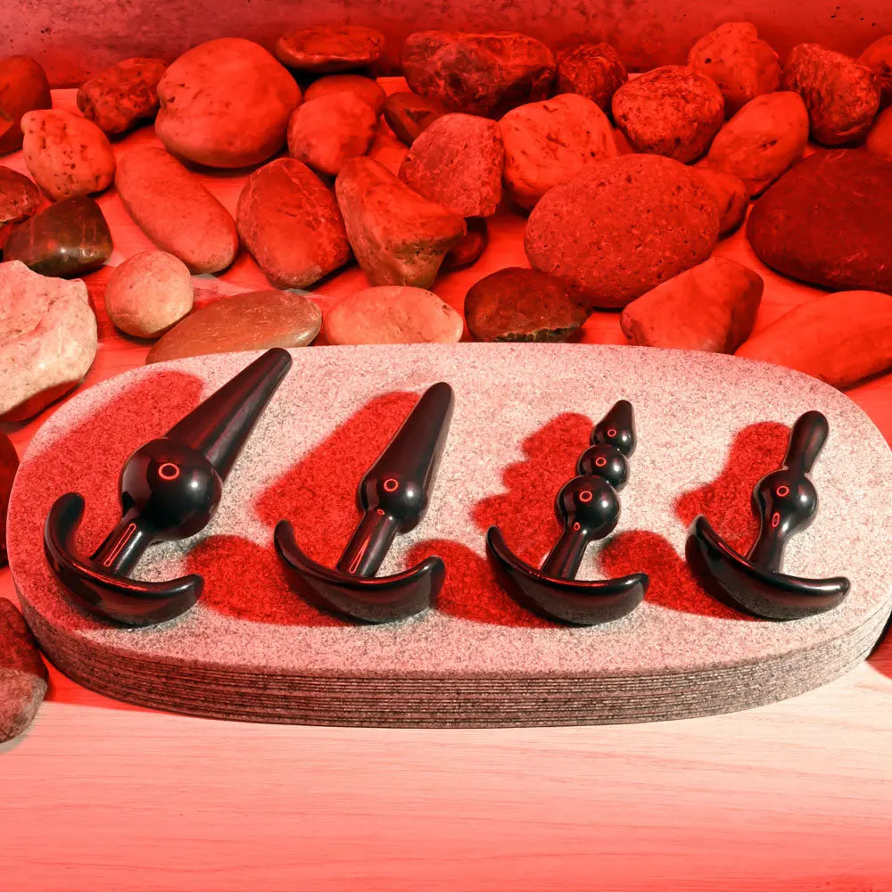 Selopa INTRO TO PLUGS -  Butt Plugs - Set of 4 Selopa Discreet Intimate Essentials.