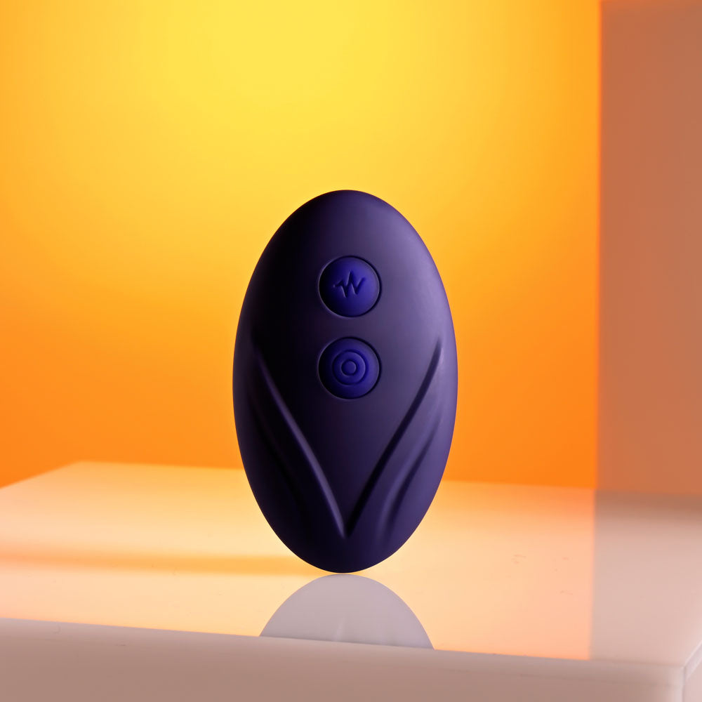 Selopa EGG ME ON - 10 cm USB Rechargeable Egg with Wireless Remote, purple design for intimate essentials.