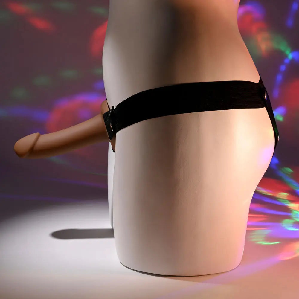 Selopa OUR FIRST HOLLOW STRAP ON DARK -  16.3 cm Hollow Strap-On Selopa Discreet Intimate Essentials.