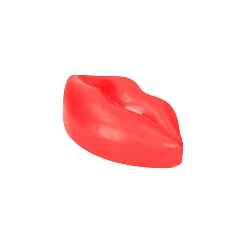 S-LINE Kiss Soap - Rose Scented Novelty Soap in the shape of bright red lips for a fun bath experience.