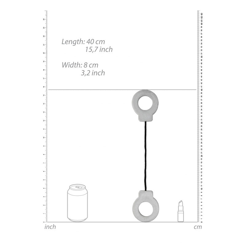 S-LINE Cuff Soap - Novelty Soap dimensions with length of 40 cm and width of 8 cm for adult entertainment.