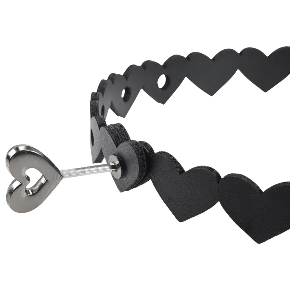 Sex & Mischief Heart Day Collar -  Collar Sportsheets Discreet Intimate Essentials.