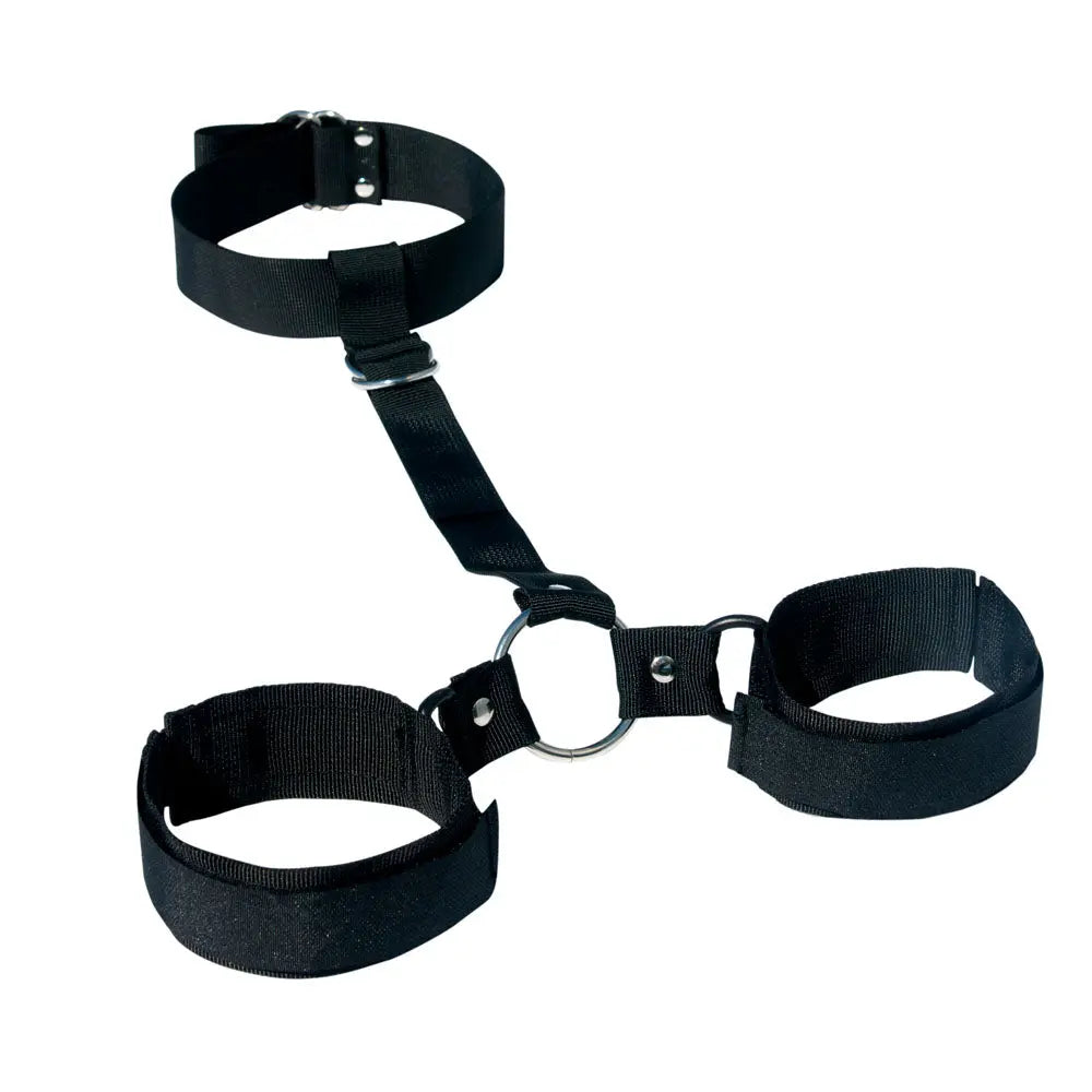 Sex & Mischief Shadow Neck and Wrist Restraint -  Restraints Sportsheets Discreet Intimate Essentials.