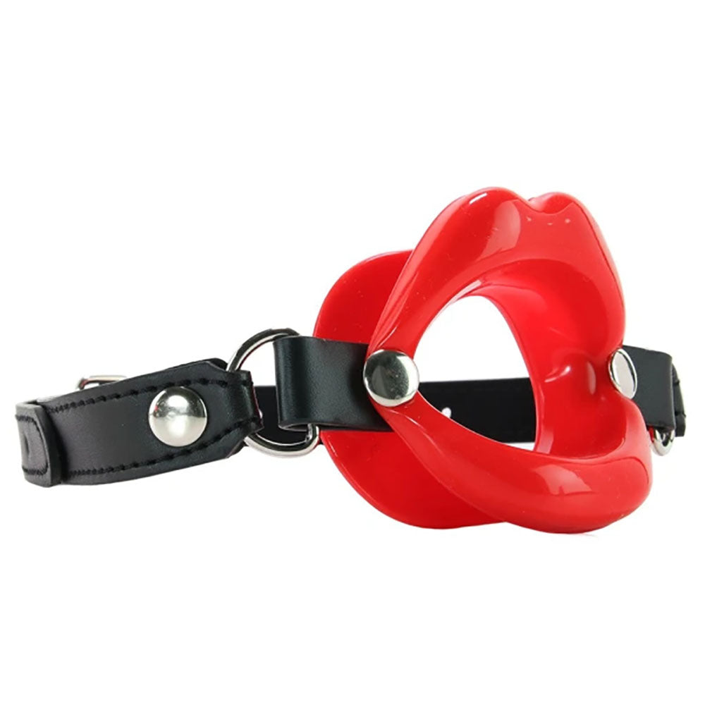 Sex & Mischief Silicone Lips Mouth Gag -  -  เครื่องถ่างปาก