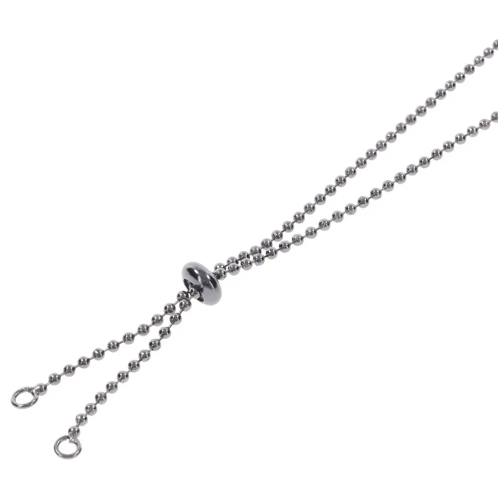 S&M Exs & Ohs Body Jewelry with Nipple Ties - Metal Chain with Nipple Ties Sportsheets Discreet Intimate Essentials.