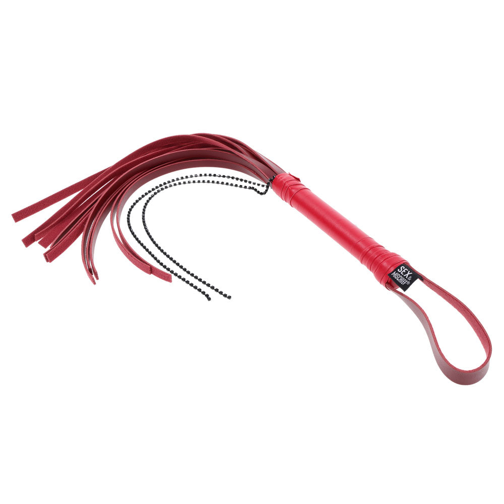 Sex & Mischief Exs & Ohs Crystal Flogger -  Flogger Whip