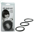 Affordable quality Sex & Mischief Nitrile Cock Ring 3 Pack -  Cock Rings - Set of 3 Sizes  from Sportsheets by Discreet Intimate Essentials with Discreet Delivery 