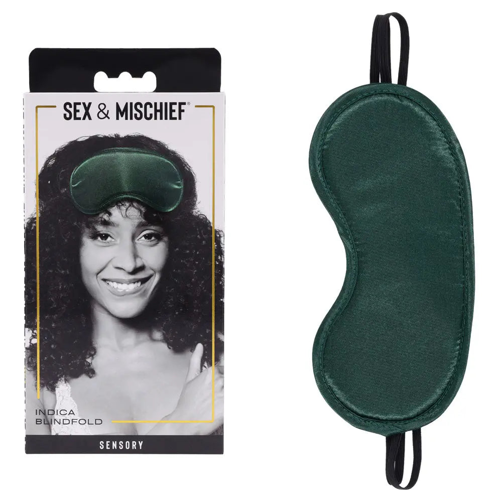 Sex & Mischief Indica Blindfold -  Eye Mask Sportsheets Discreet Intimate Essentials.