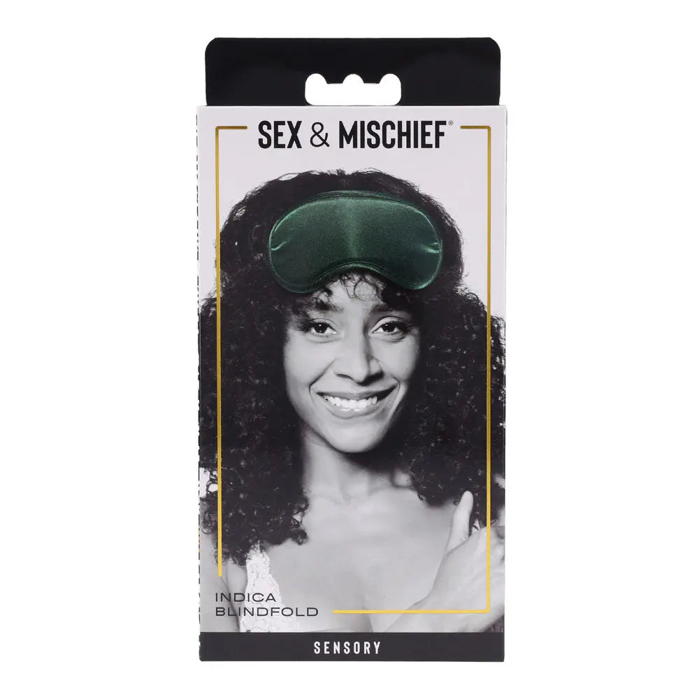 Sex & Mischief Indica Blindfold -  Eye Mask Sportsheets Discreet Intimate Essentials.