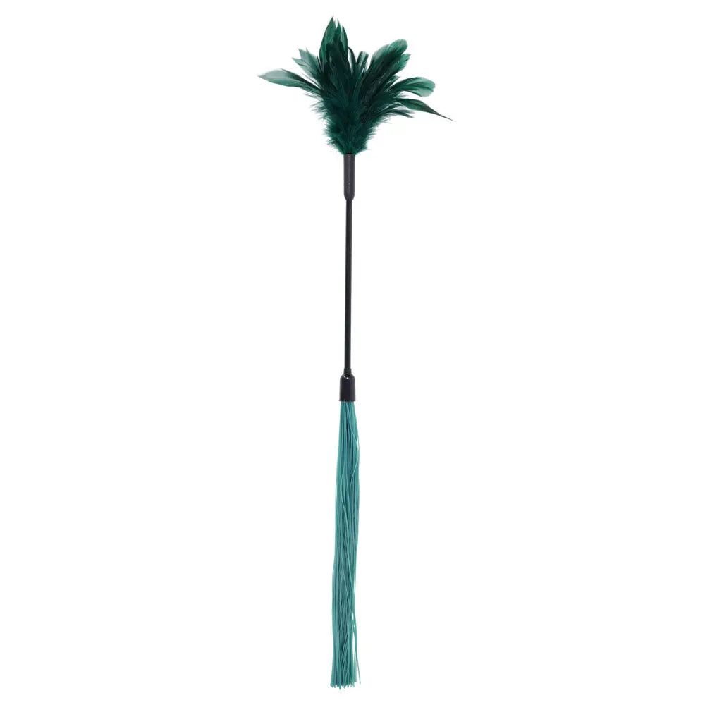 Sex & Mischief Indica Feather Tickler -  Feather Tickler Whip Sportsheets Discreet Intimate Essentials.