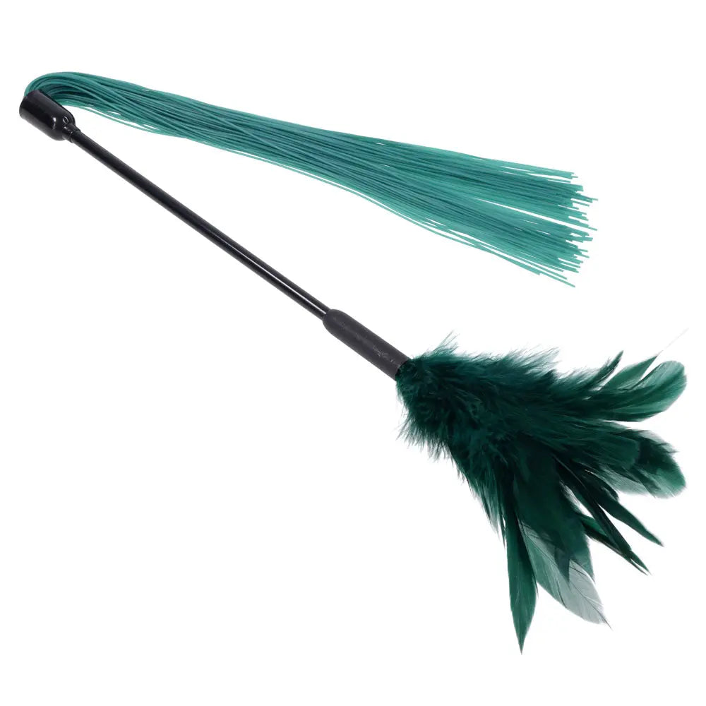 Sex & Mischief Indica Feather Tickler -  Feather Tickler Whip Sportsheets Discreet Intimate Essentials.