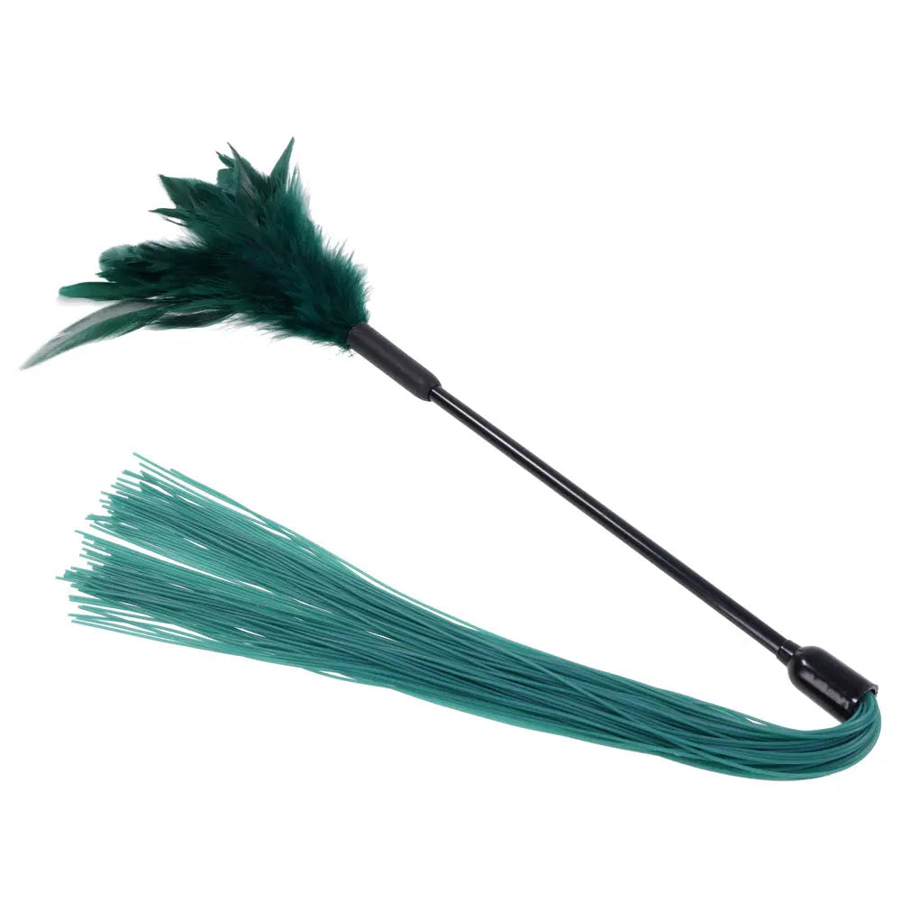 Sex & Mischief Indica Feather Tickler -  Feather Tickler Whip Sportsheets Discreet Intimate Essentials.